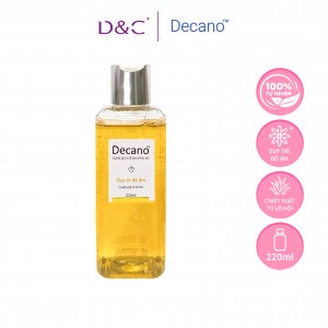 Dung dịch vệ sinh phụ nữ Decano 220ml chiết xuất lô hội, dưỡng ẩm, thơm mát suốt ngày dài